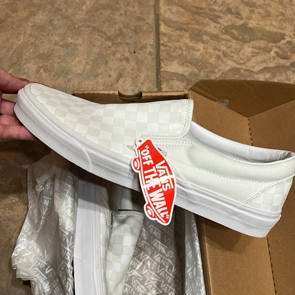 White checkerboard vans - Picture 3 of 6